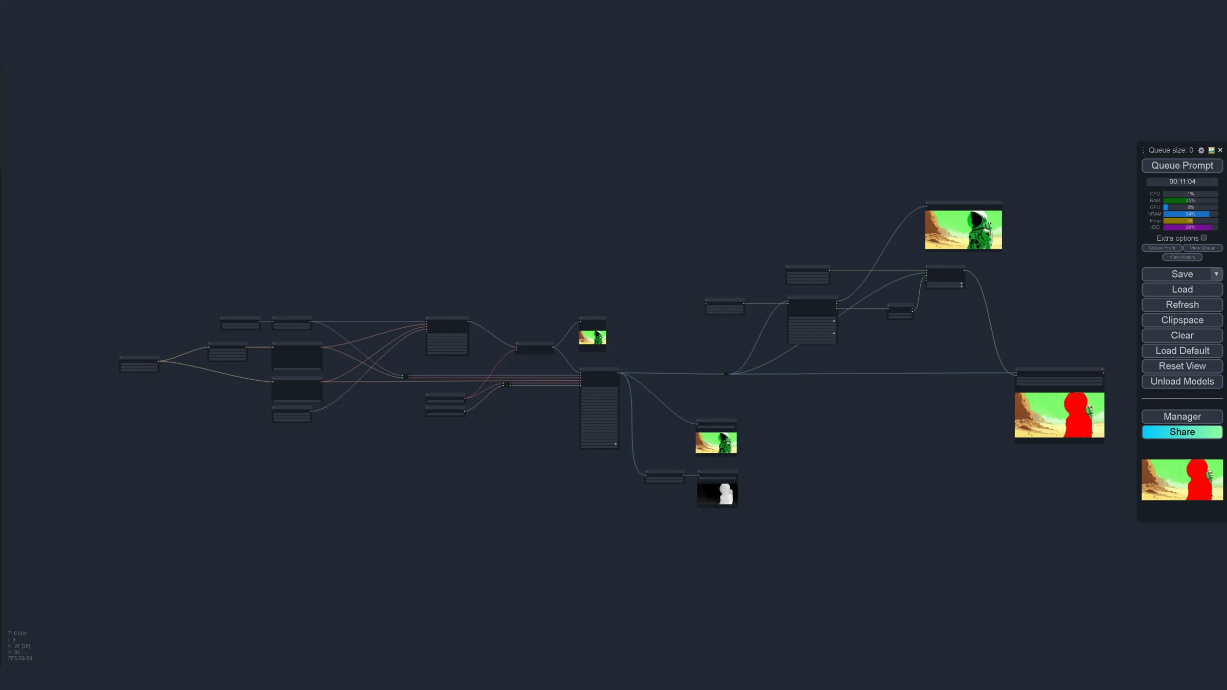 ComfyUI workflow detail