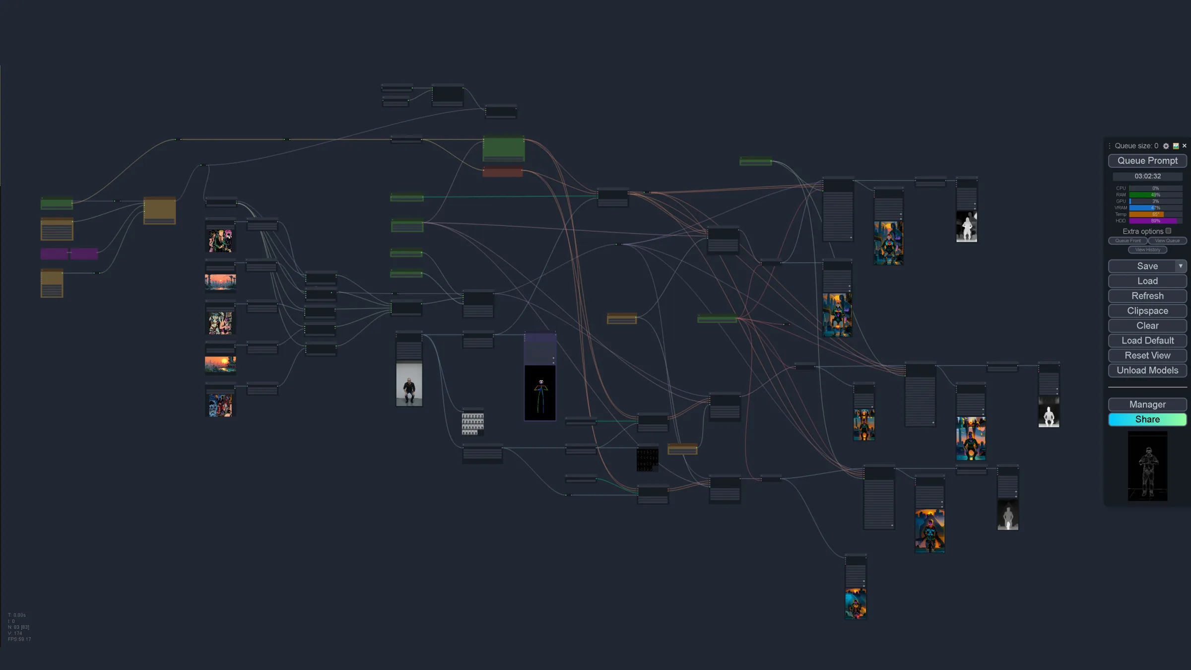 ComfyUI workflow detail