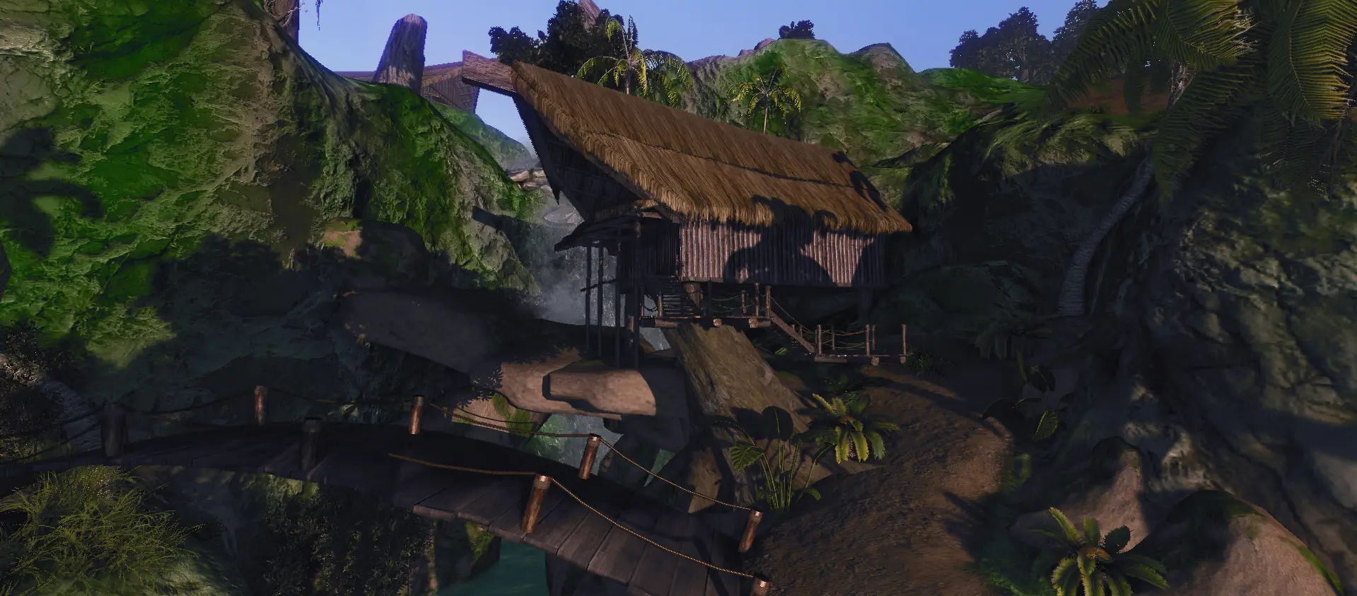 Next Island tropical coastline