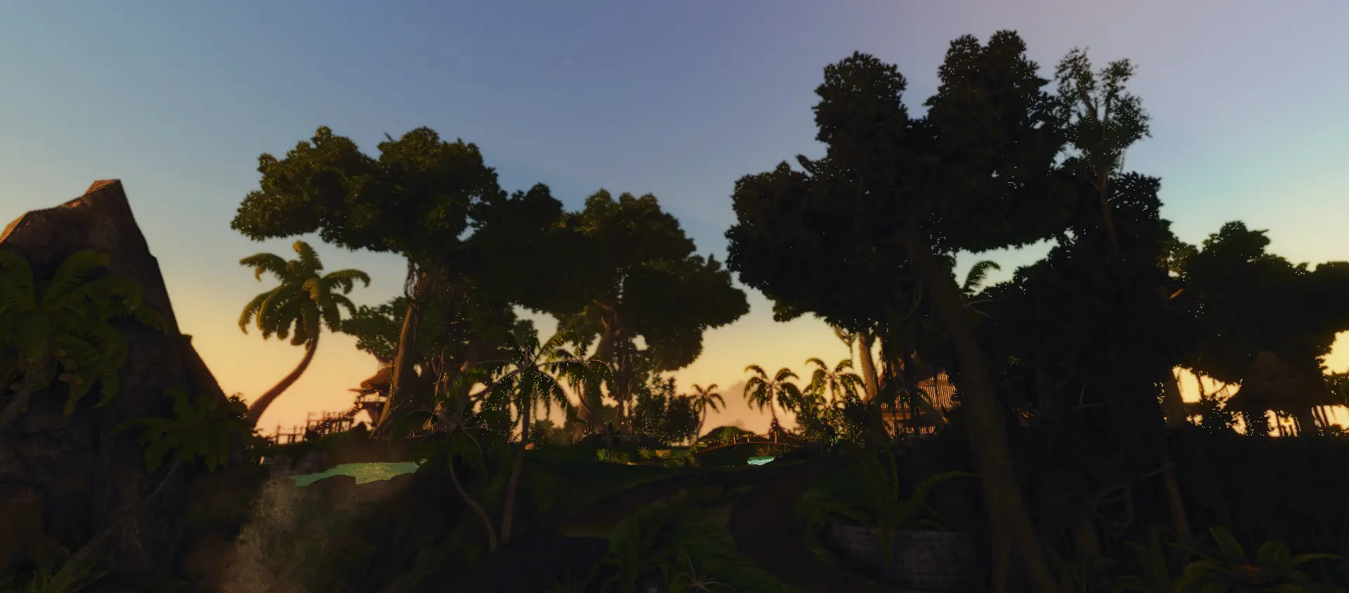 Next Island lush landscape