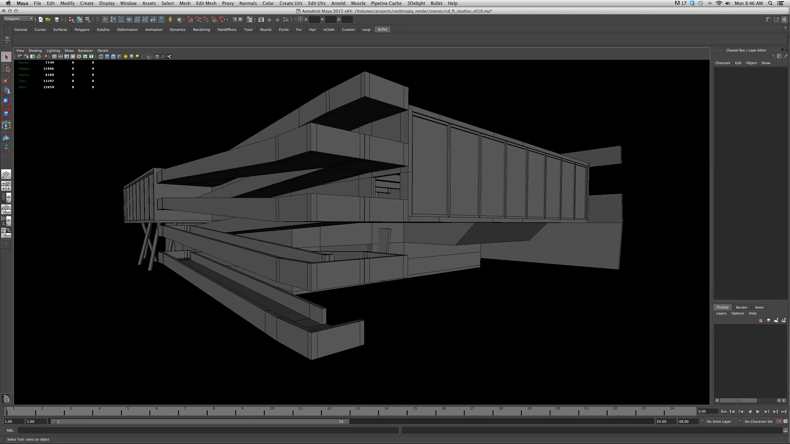 RockTropia environment built in CryEngine 2