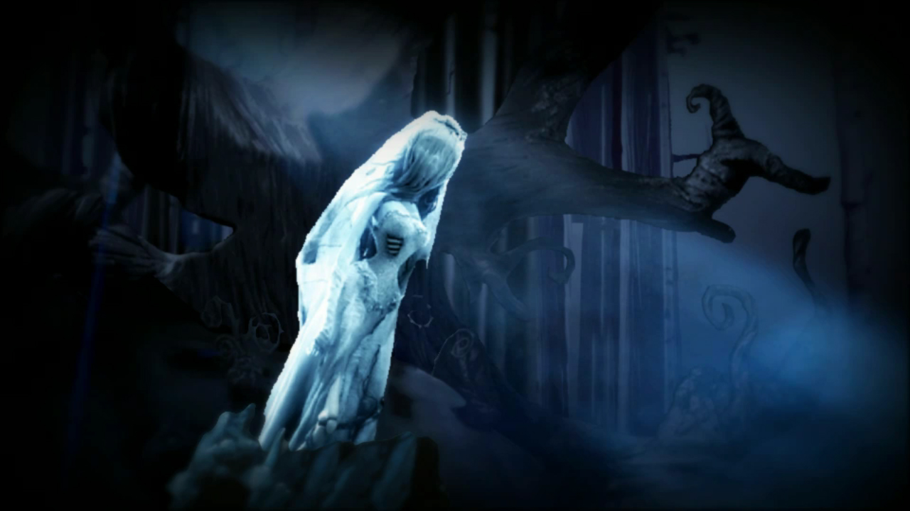 Corpse Bride DVD menu environment