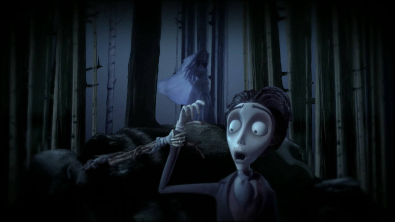 Corpse Bride DVD menu environment