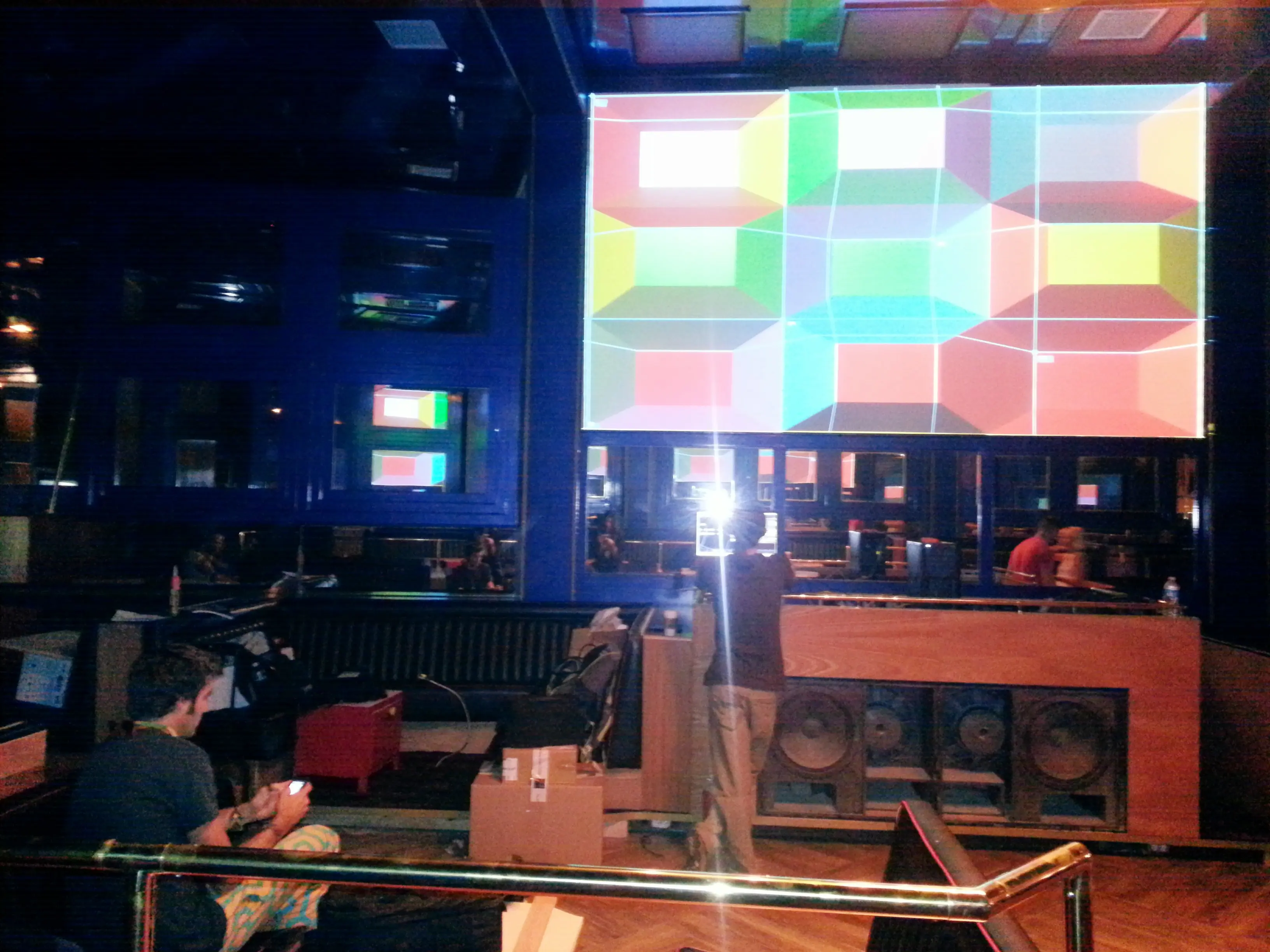 On site at Hooray Henry's