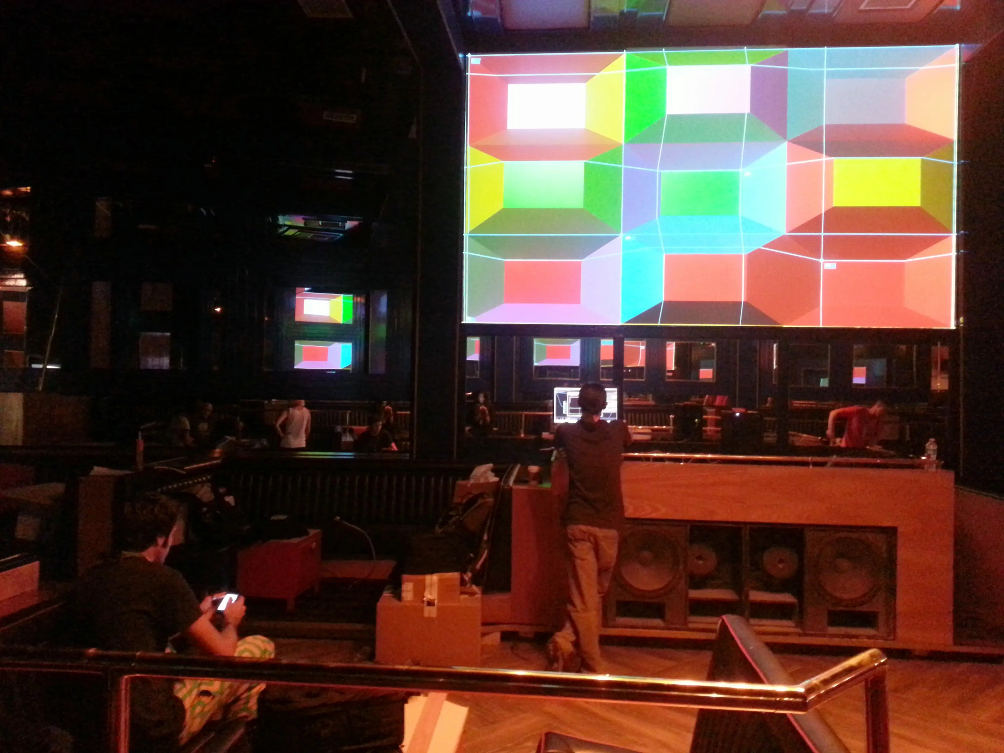 On site at Hooray Henry's