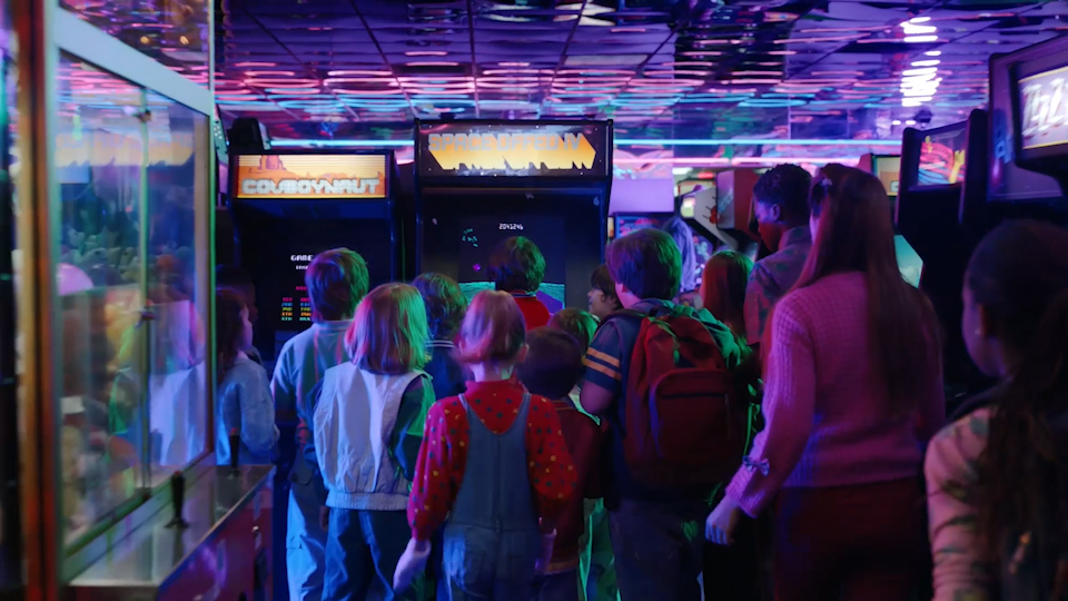 Hyundai About a Boy retro video game screens