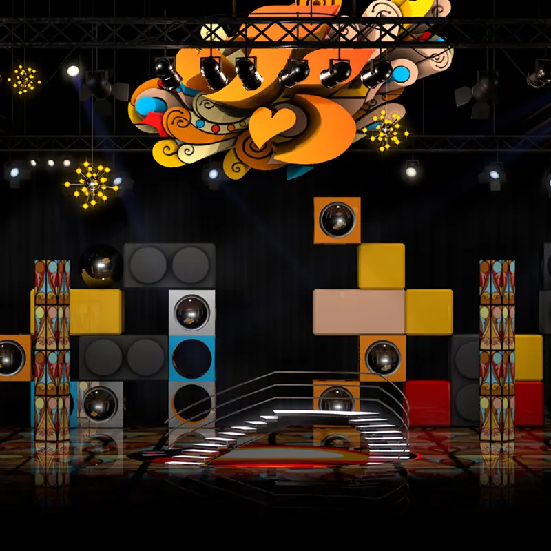 J5 Medley look development frame
