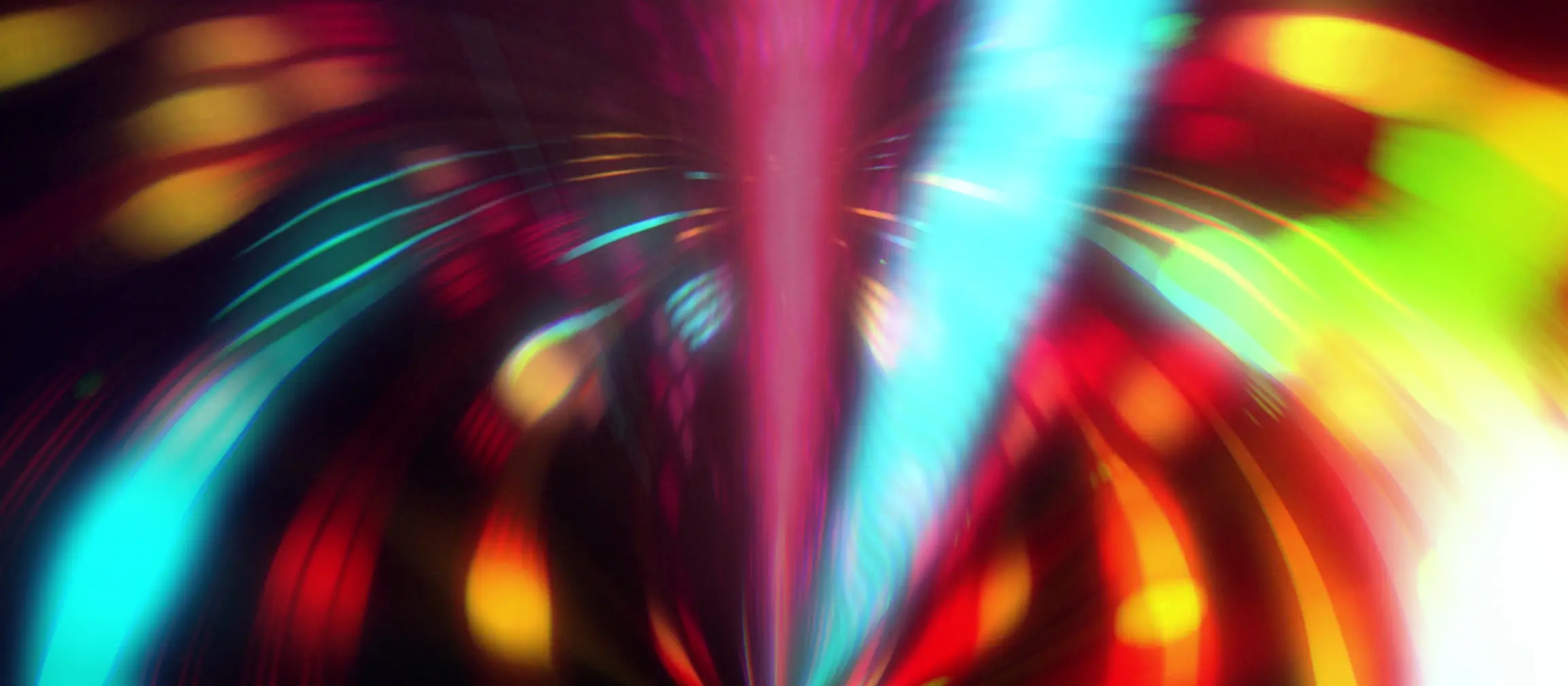 Slit-scan tour visual