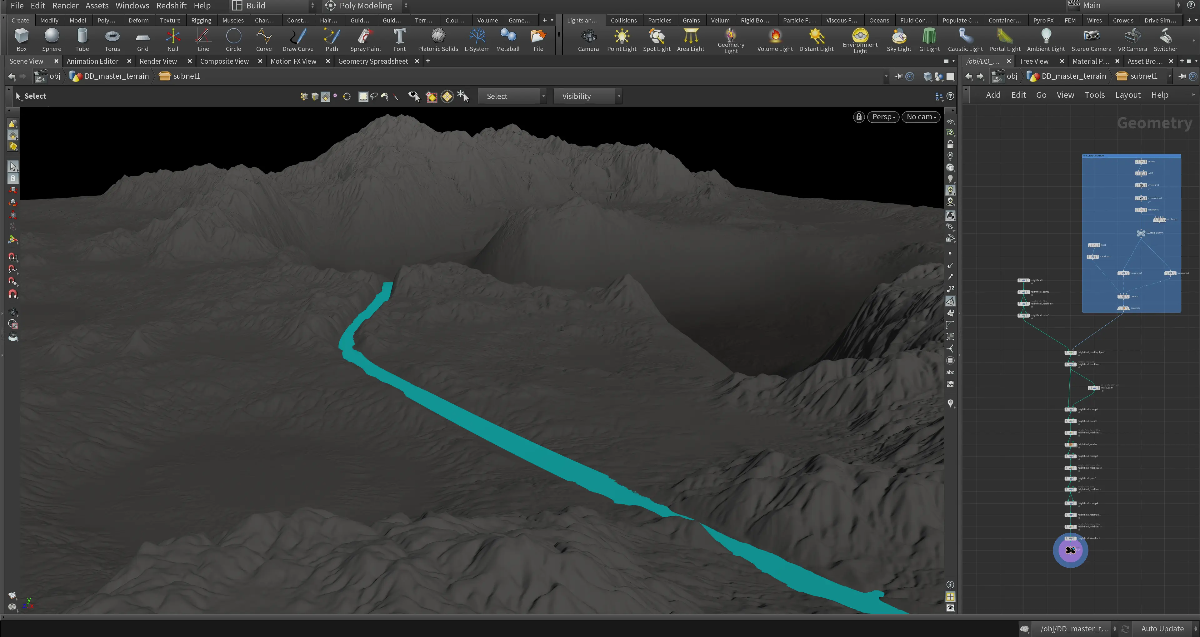 Houdini asset detail