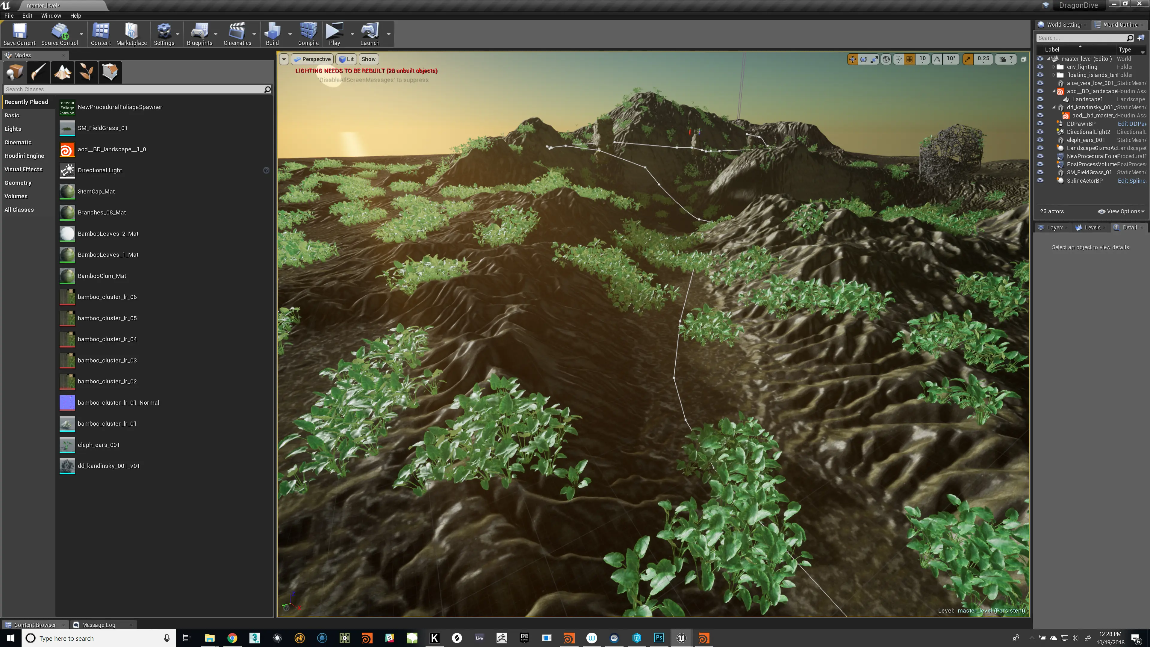 Unreal Engine world