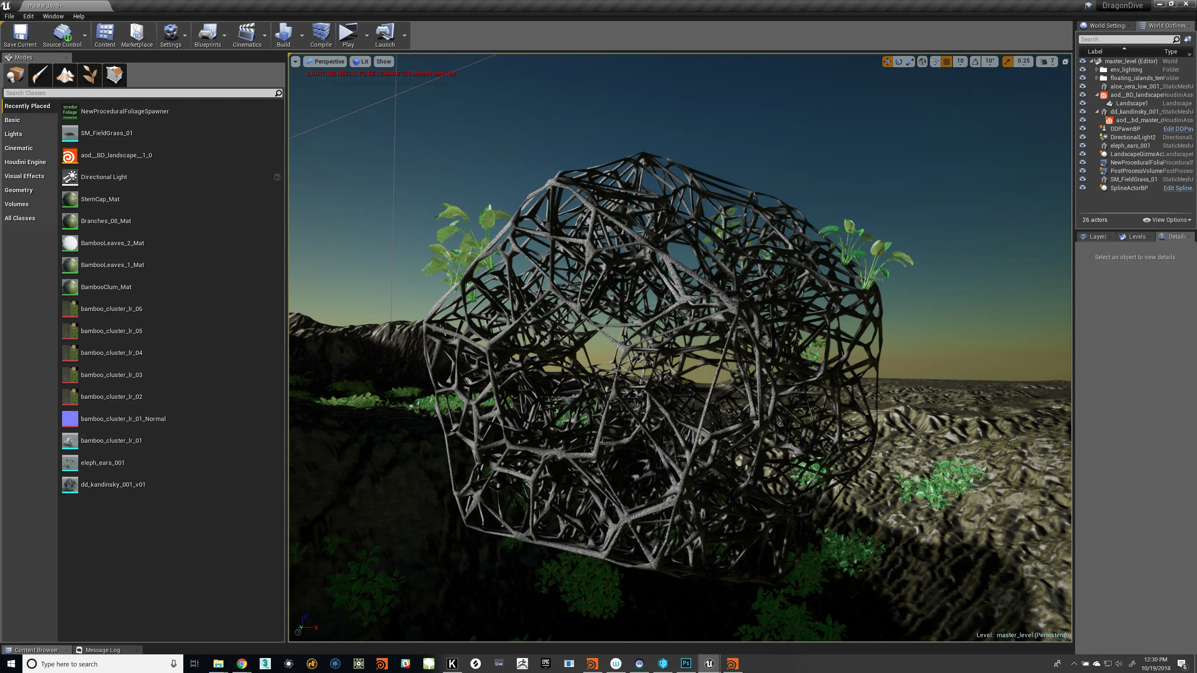 Unreal Engine world