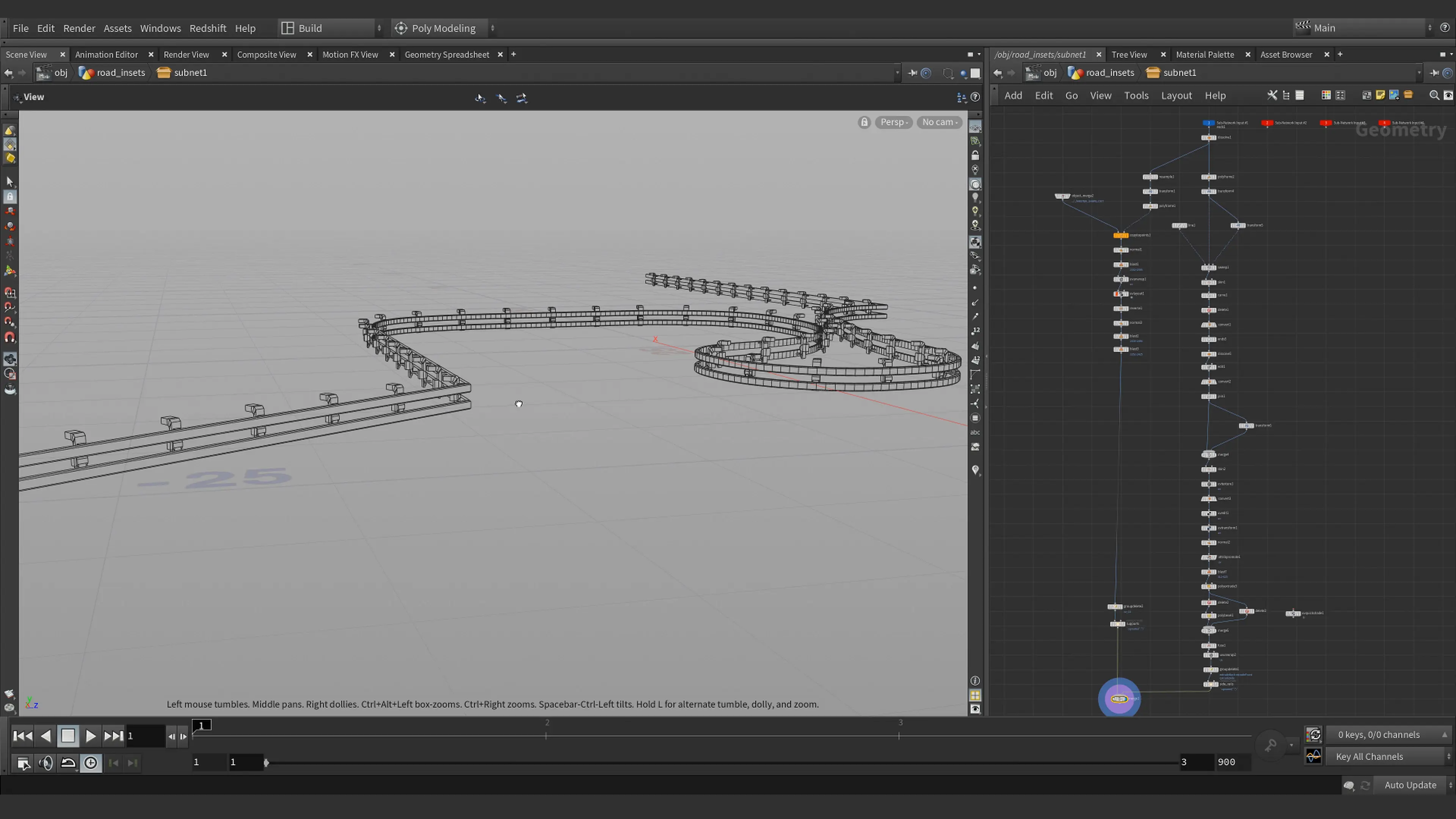 Houdini asset production