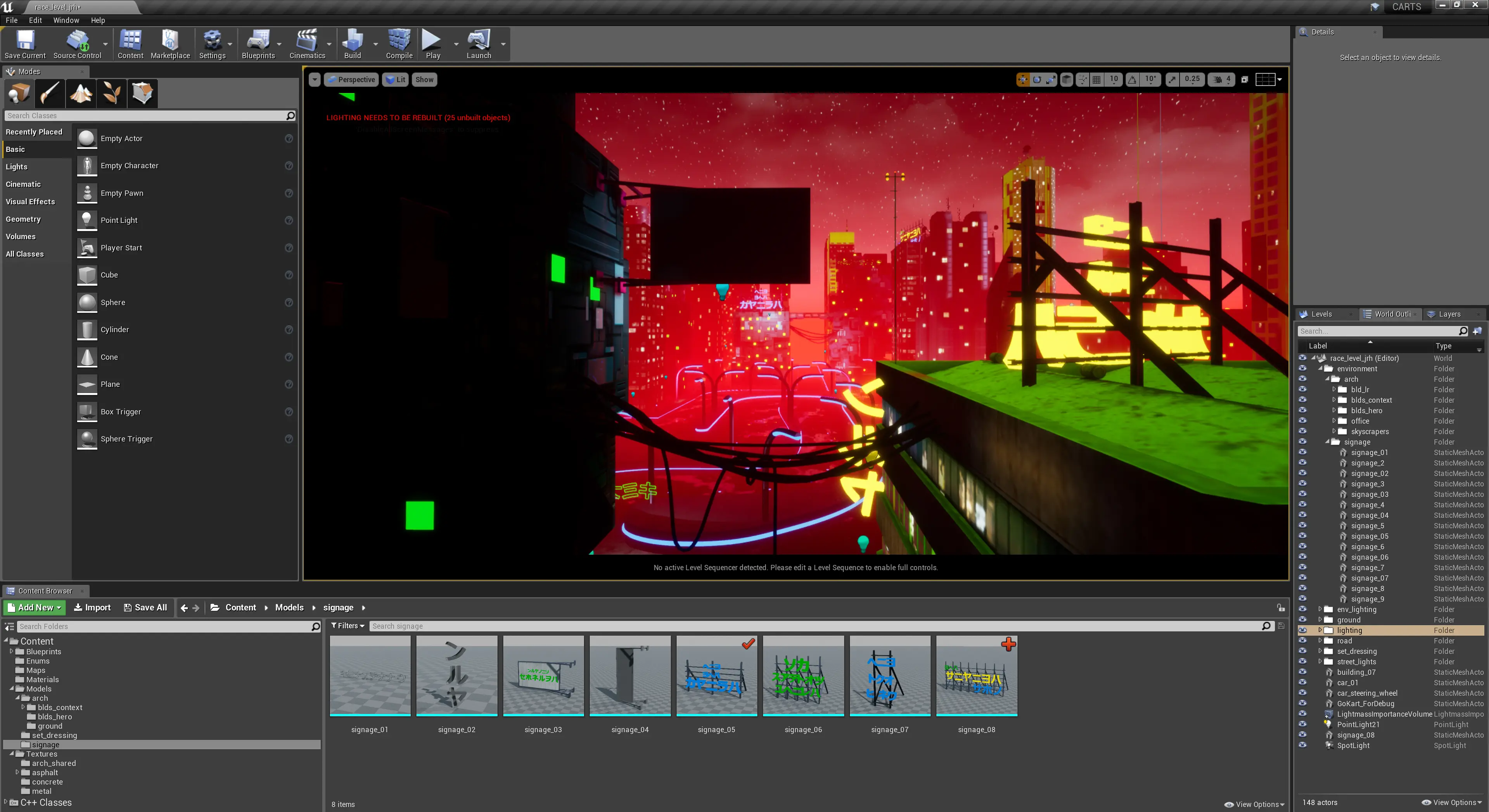 Unreal Engine environment detail