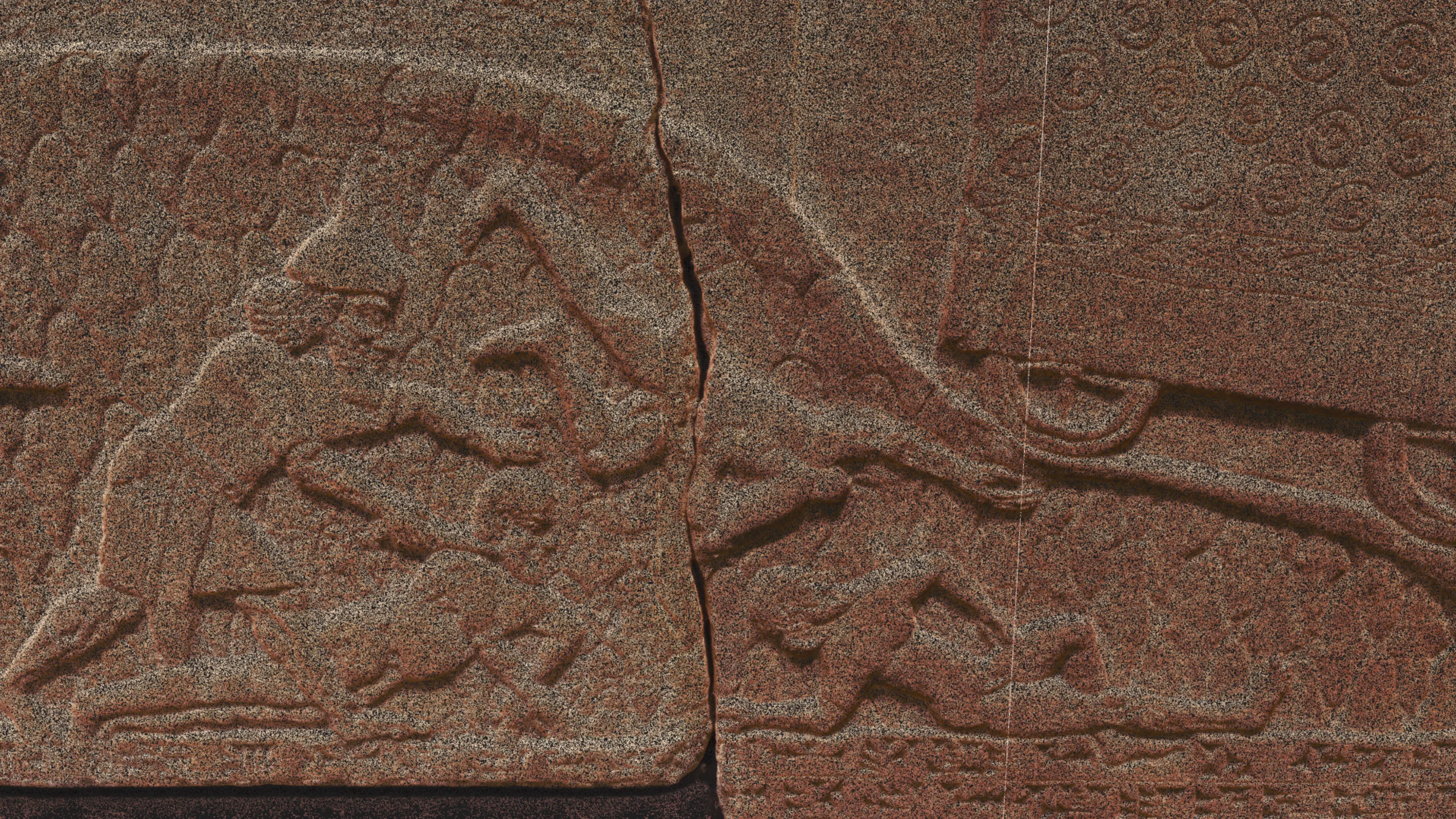 Dense scan of a carved Assyrian tablet