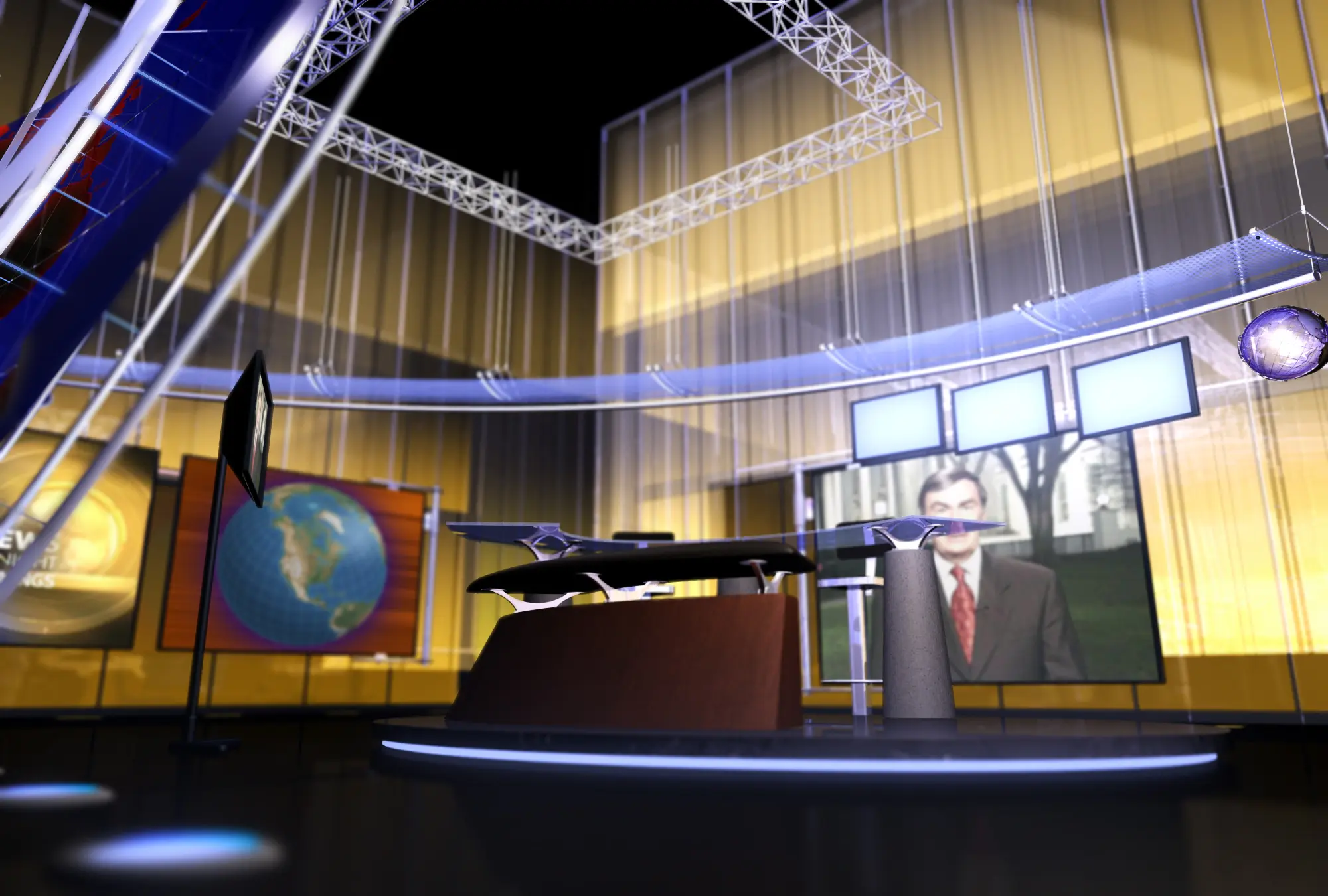ABC World News Tonight stage concept
