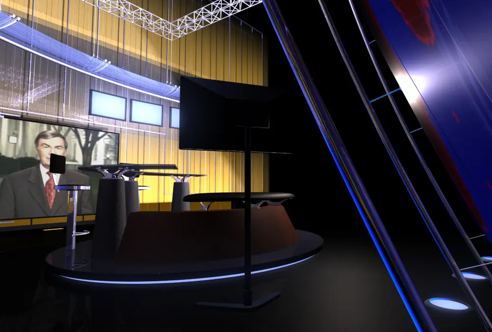ABC World News Tonight set design detail