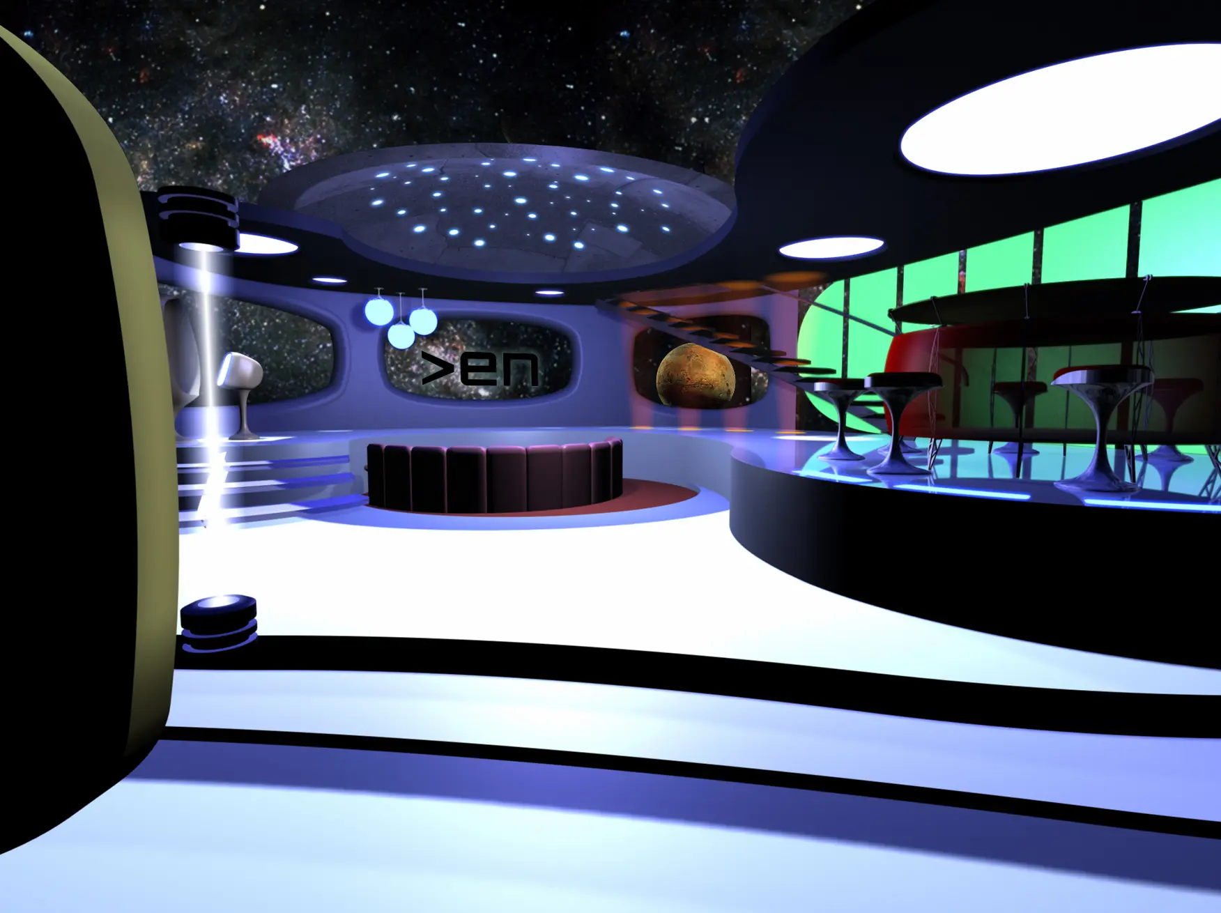 DEN stage concept design