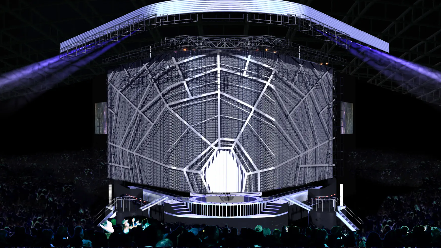 Ricky Martin concert design concept
