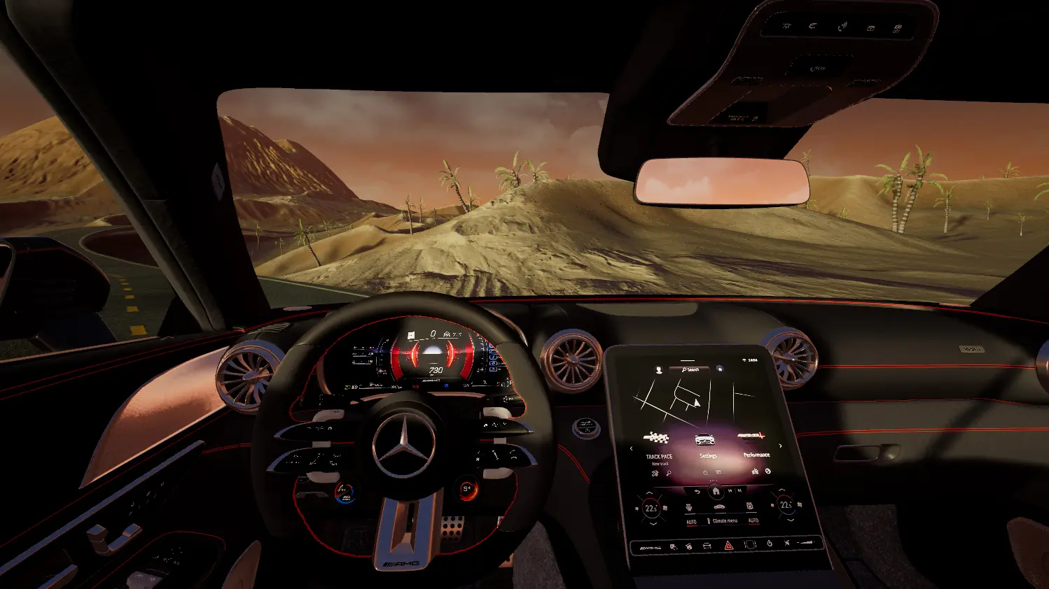 Fantasy drive environment — Unreal Engine