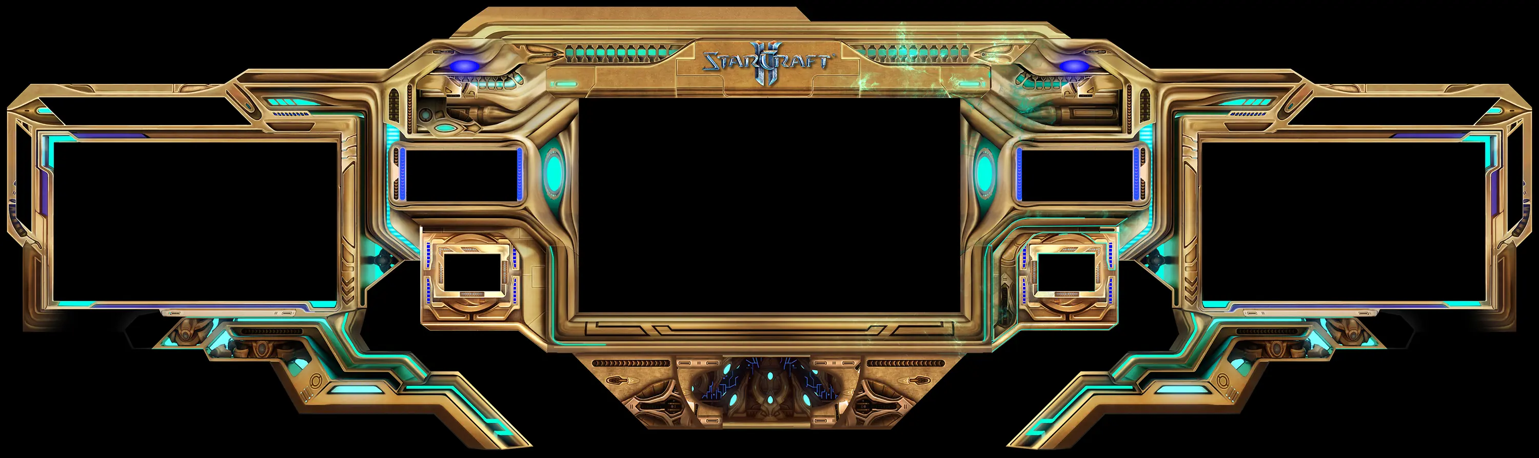 Full-frame Protoss stage content variation