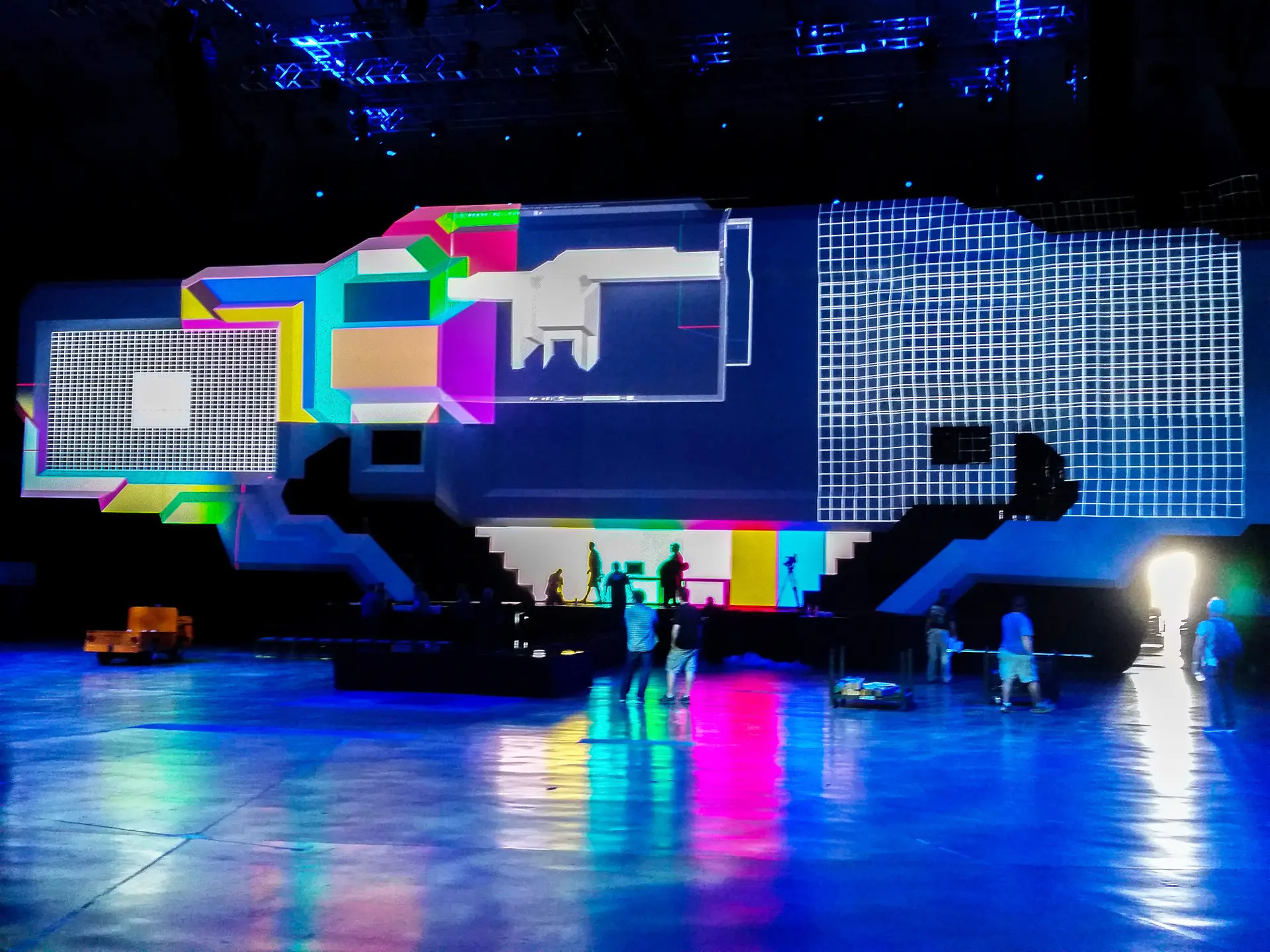 BlizzCon StarCraft stage projections