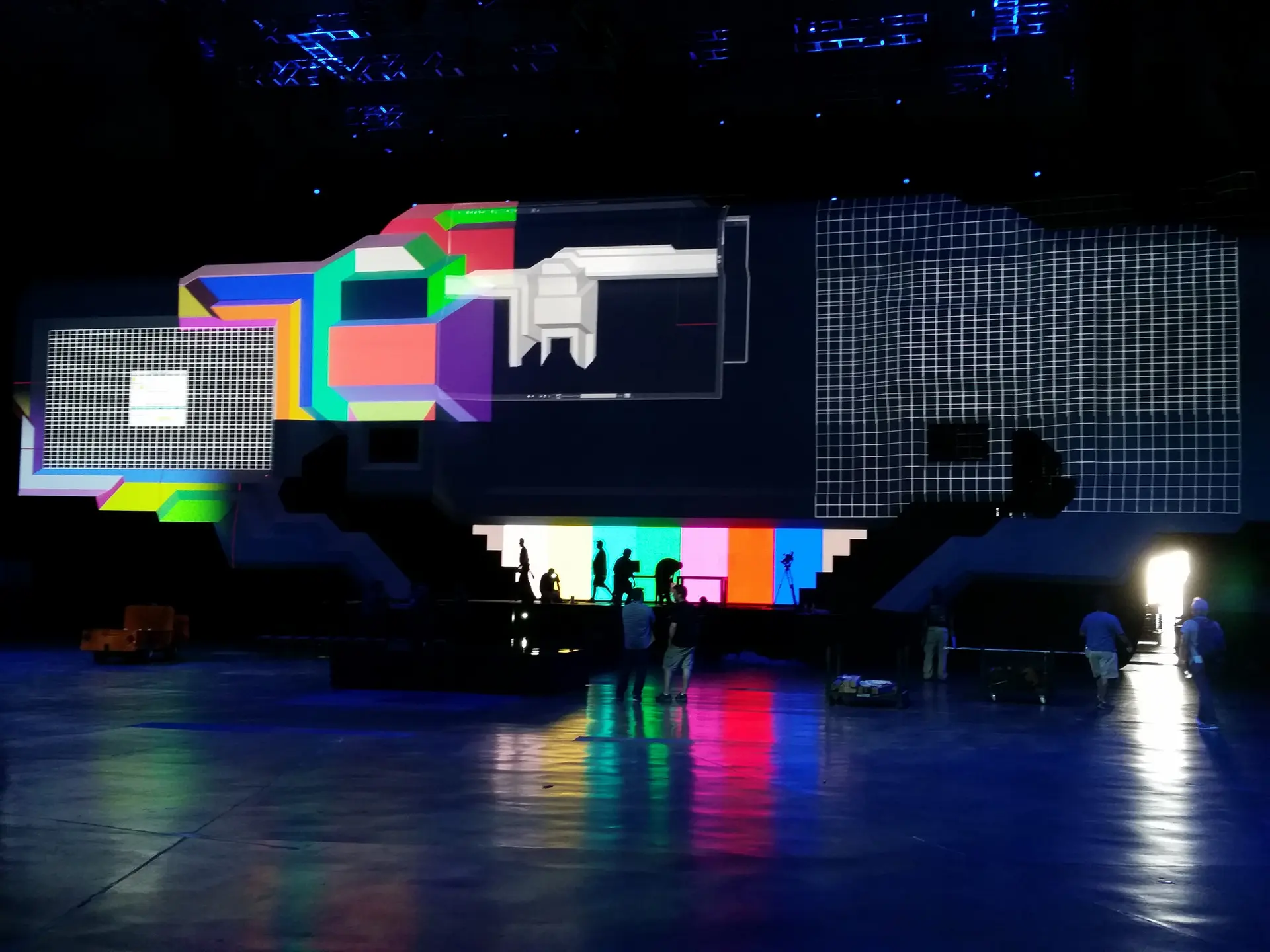 BlizzCon StarCraft stage projections