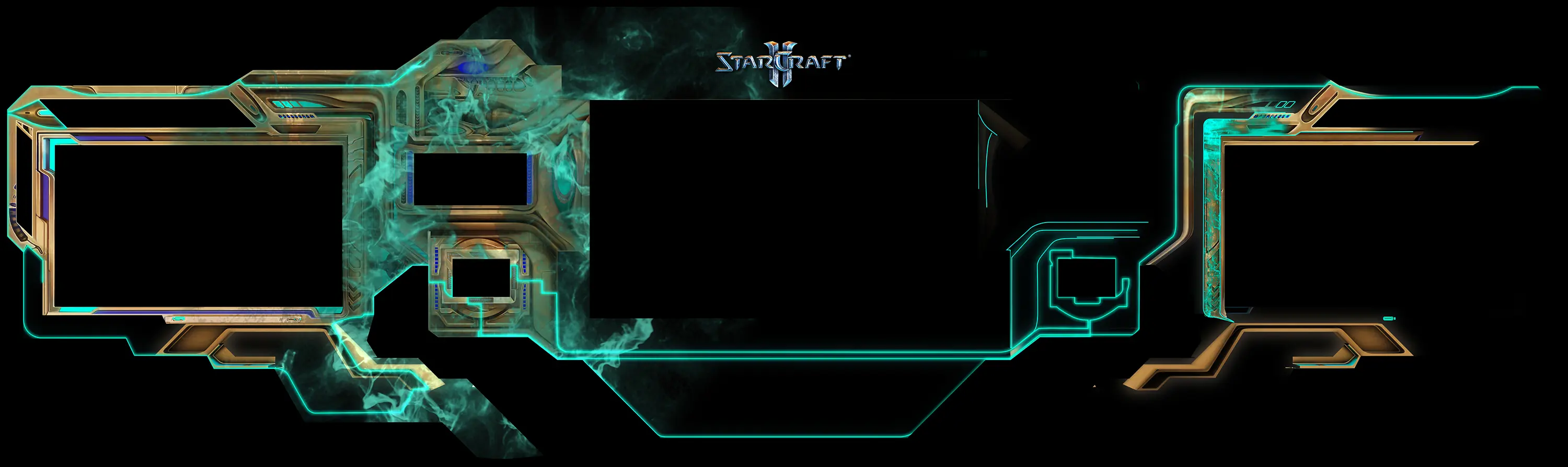 BlizzCon StarCraft II stage — full projection-mapped width