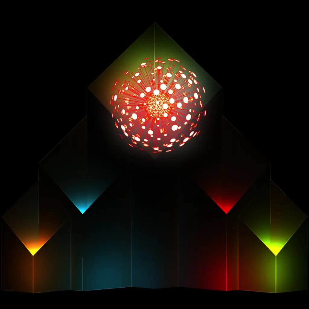 Mapped stage geometry look