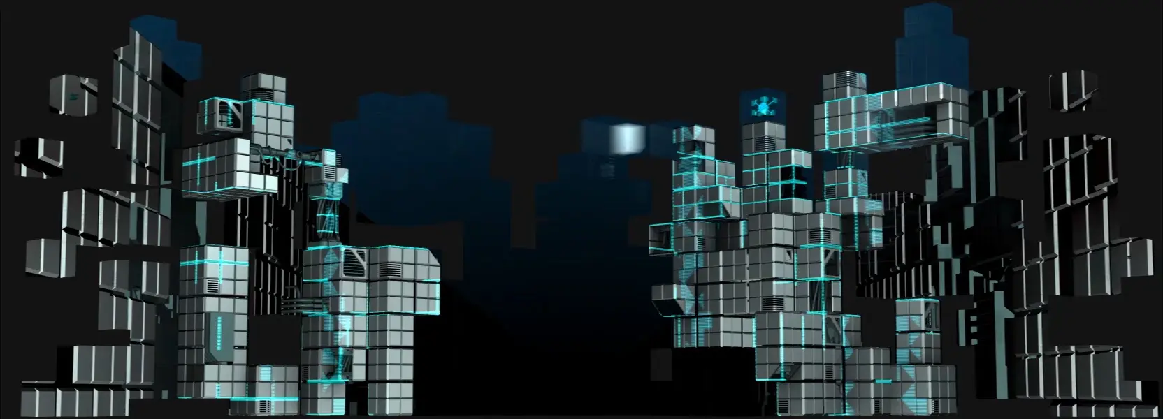 RAZORBACK modular set geometry