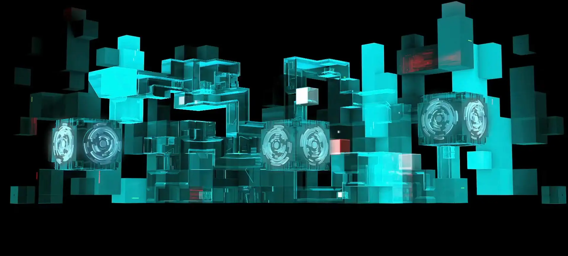 Amon Tobin ISAM projection-mapped cube sculpture