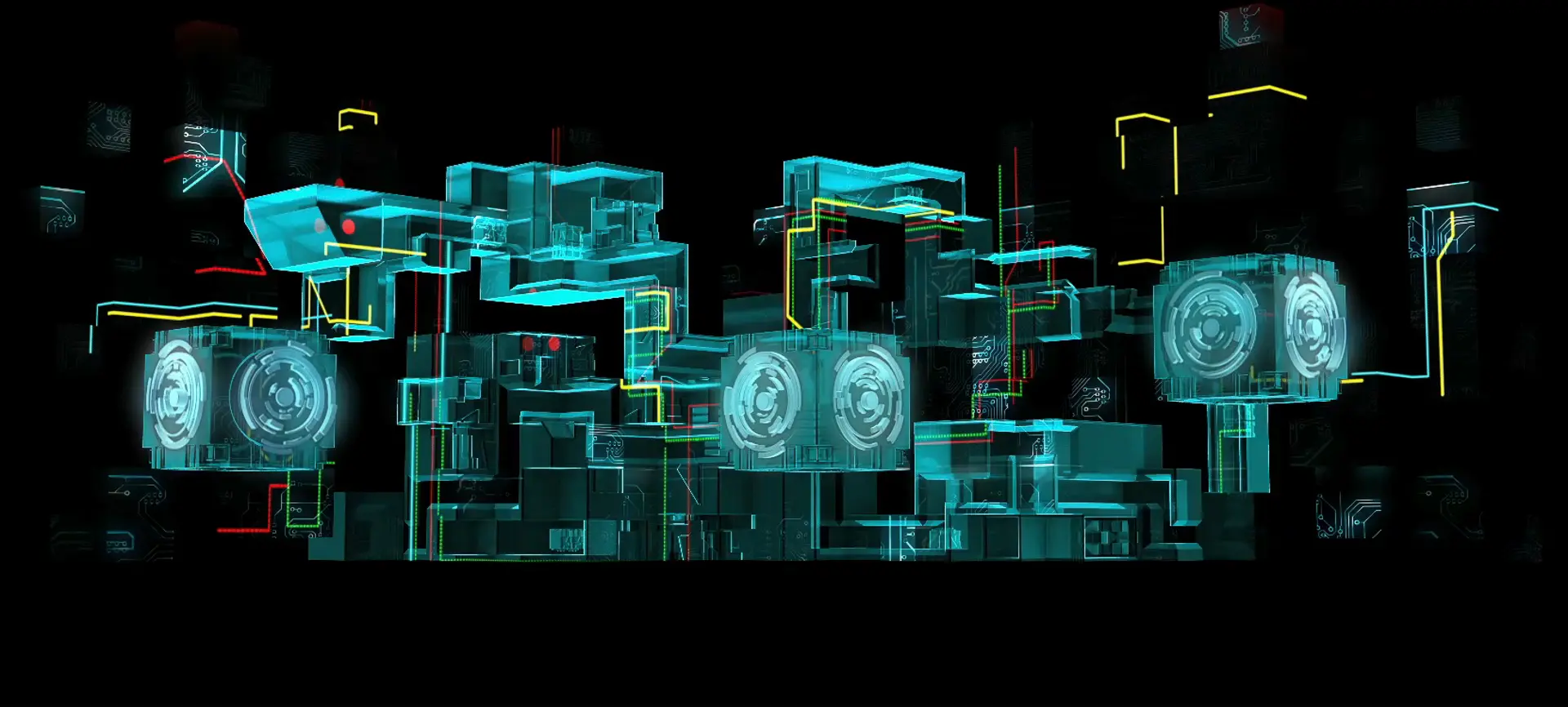 Amon Tobin ISAM projection-mapped cube sculpture