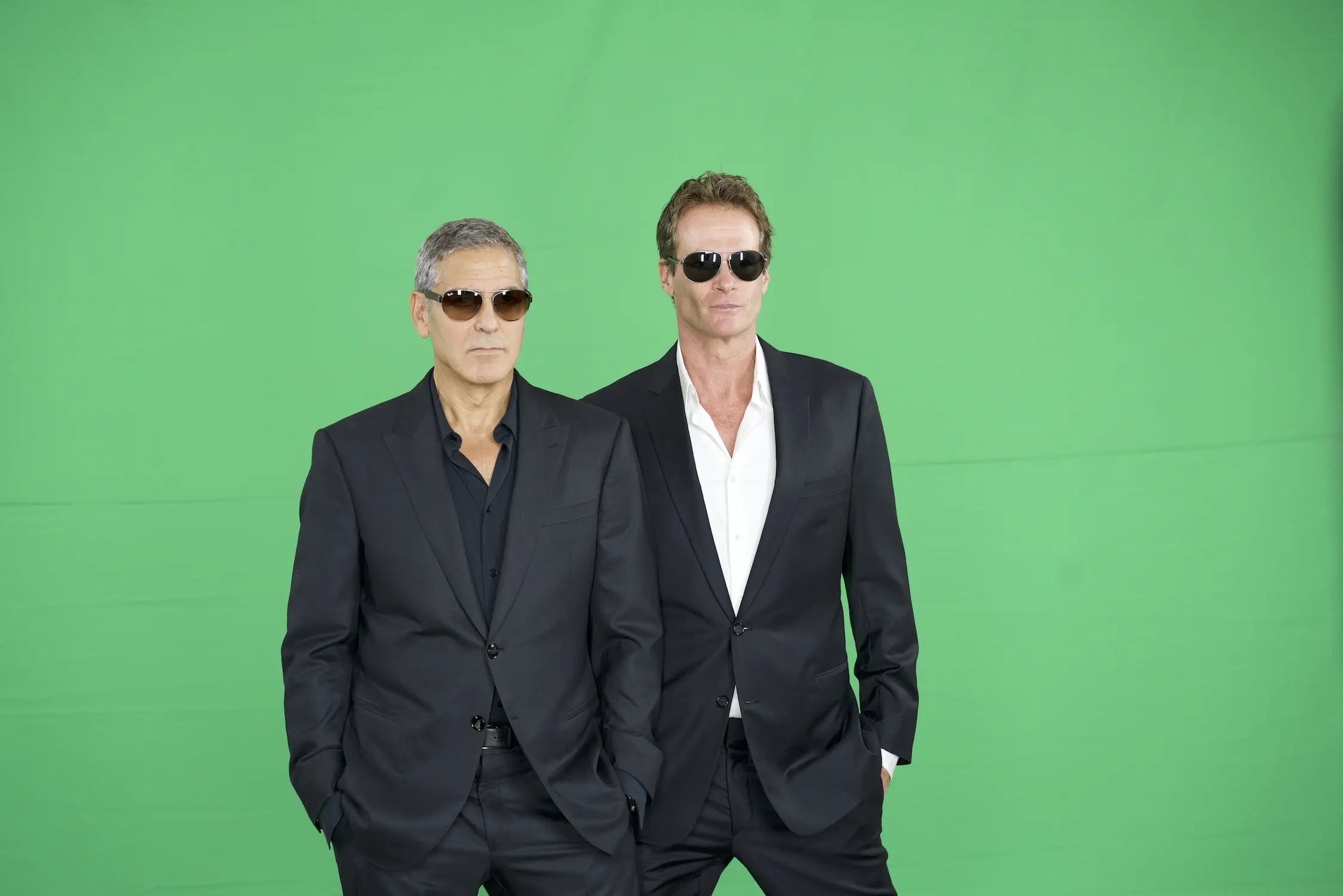 Casamigos co-founders on the green-screen stage