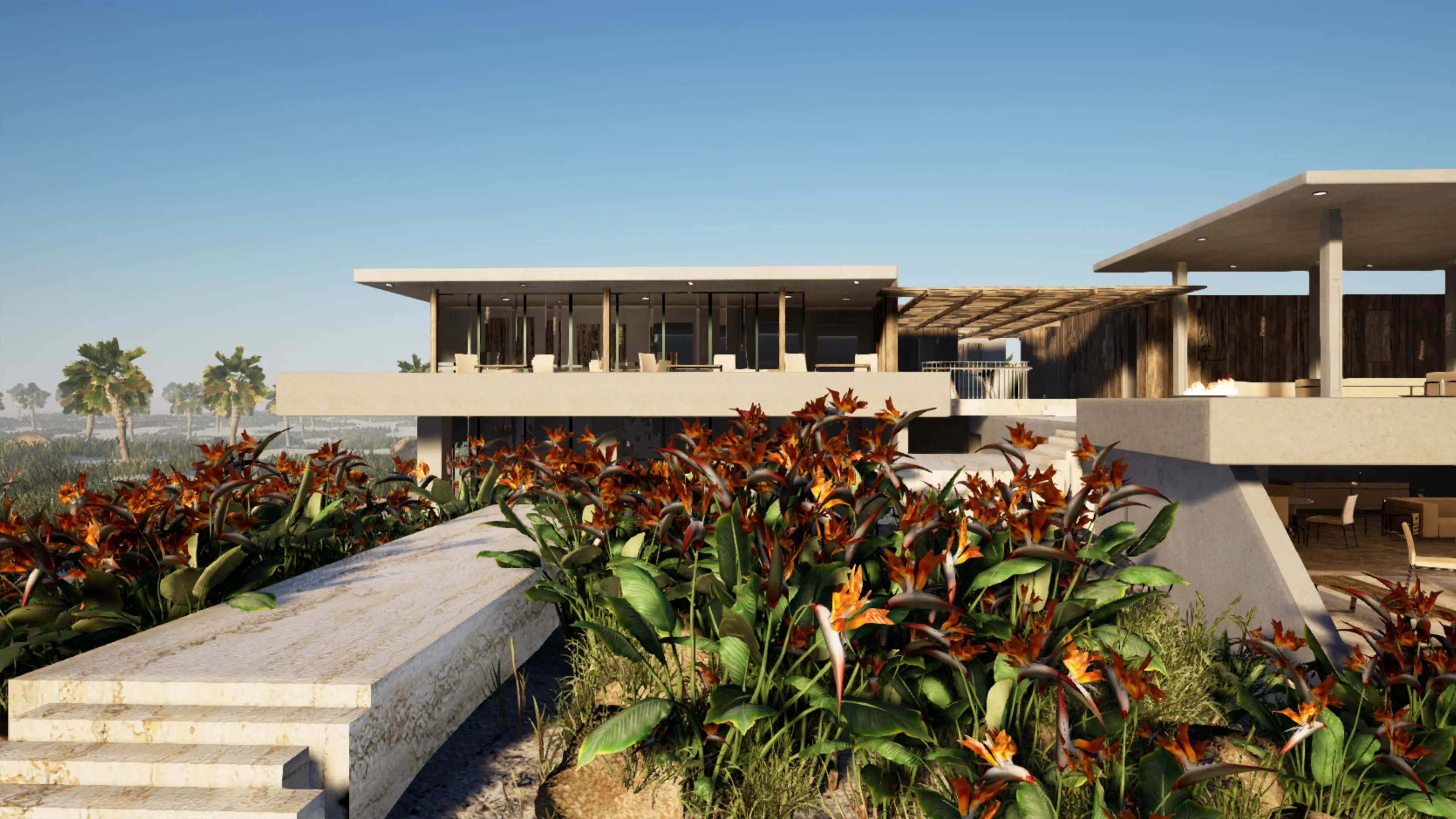 Costa Palmas real-time architectural visualization