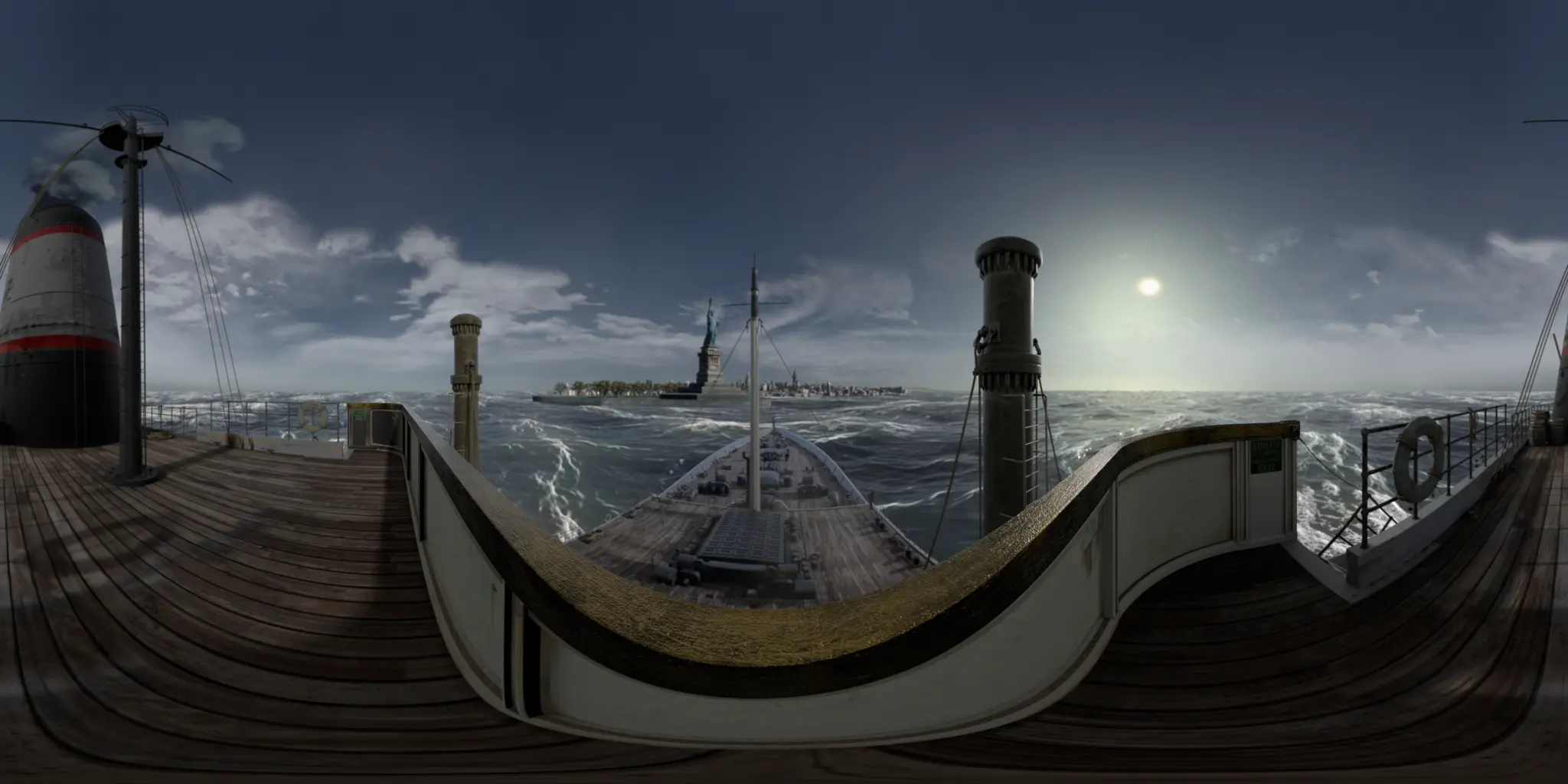 Defying the Nazis VR — CG layer breakdown