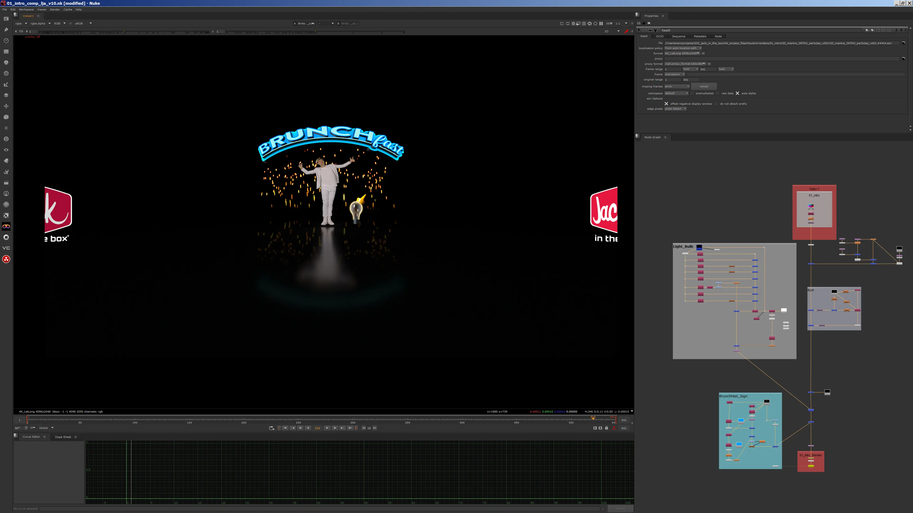 Nuke compositing