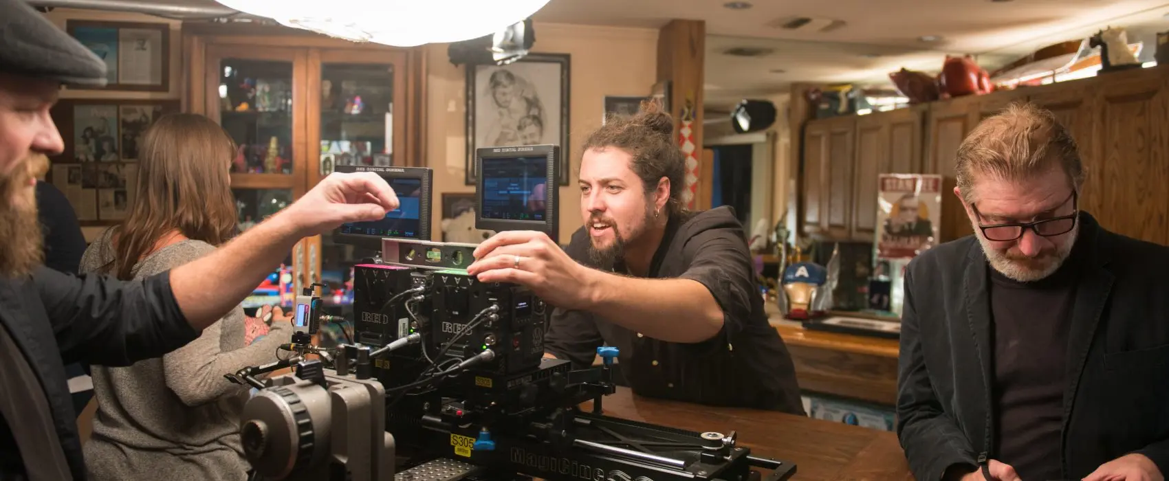 Panoramic frame from the stereo RED Weapon 8K rig