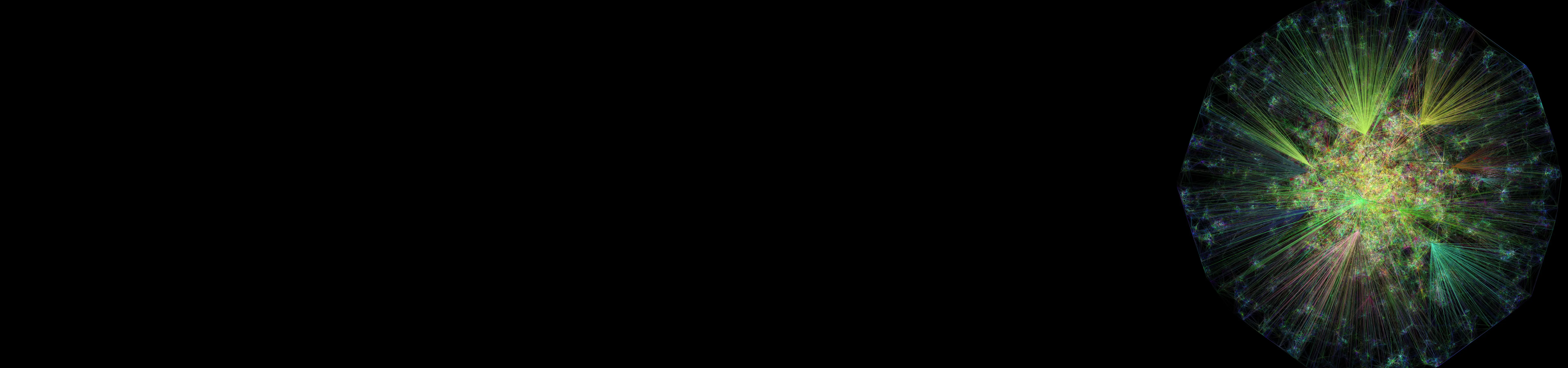 Ultra-wide animation frame for the mapped cube surfaces