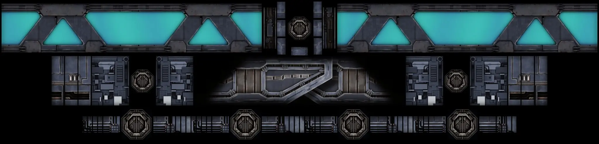Bass Pod ultra-wide content loop frame