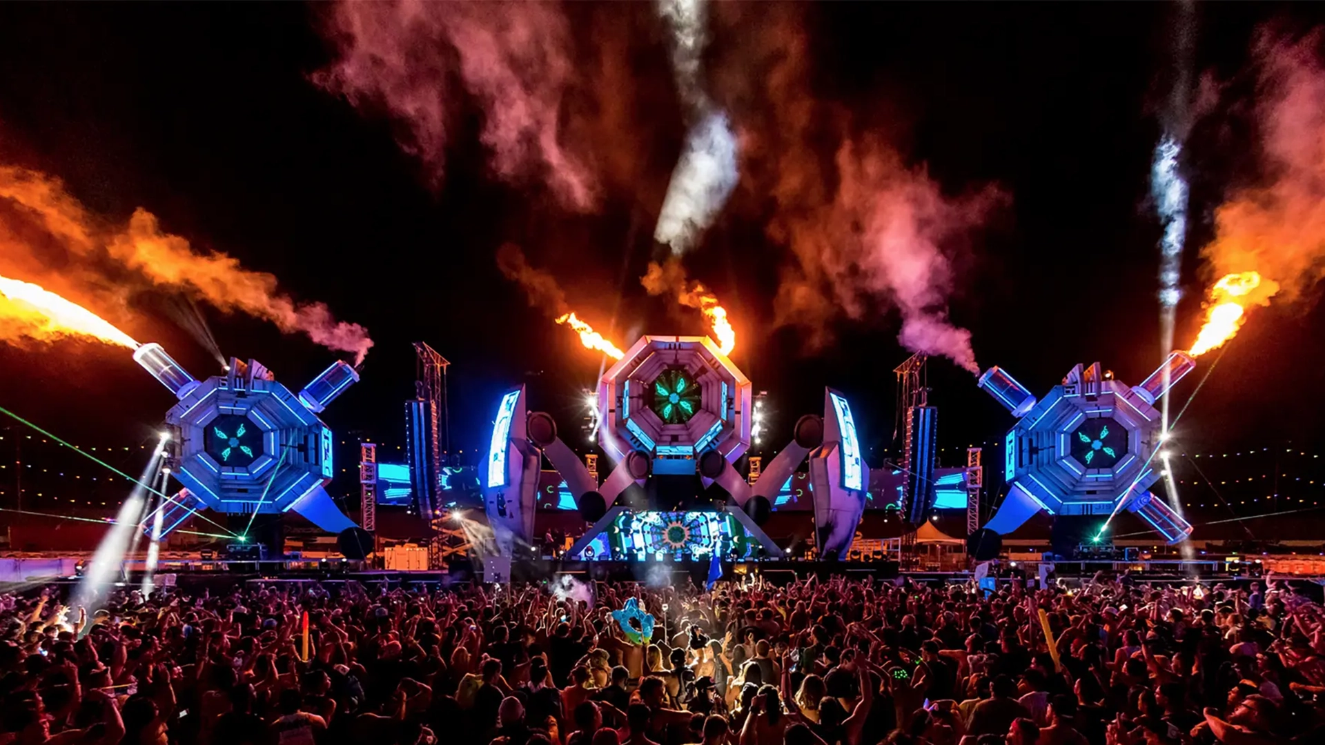 Bass Pod stage at Electric Daisy Carnival