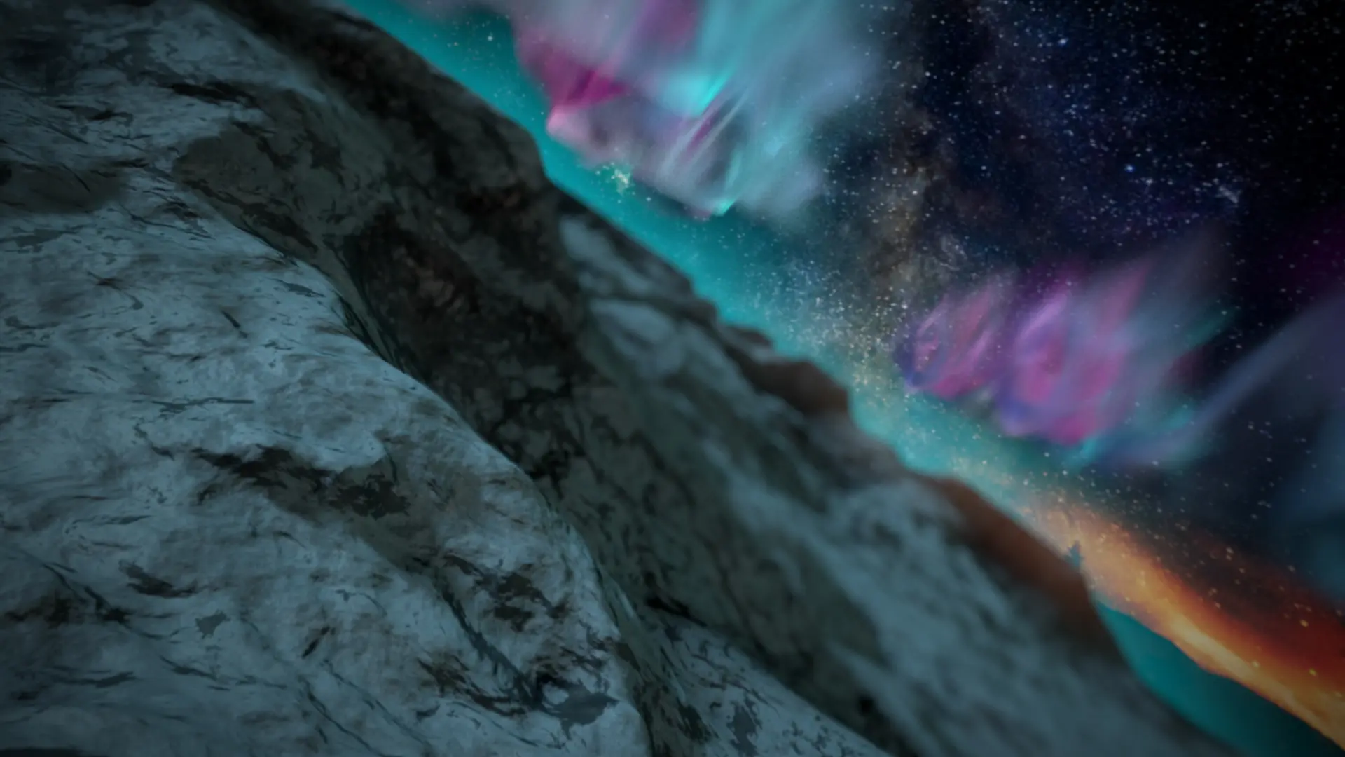 Aurora terrain detail