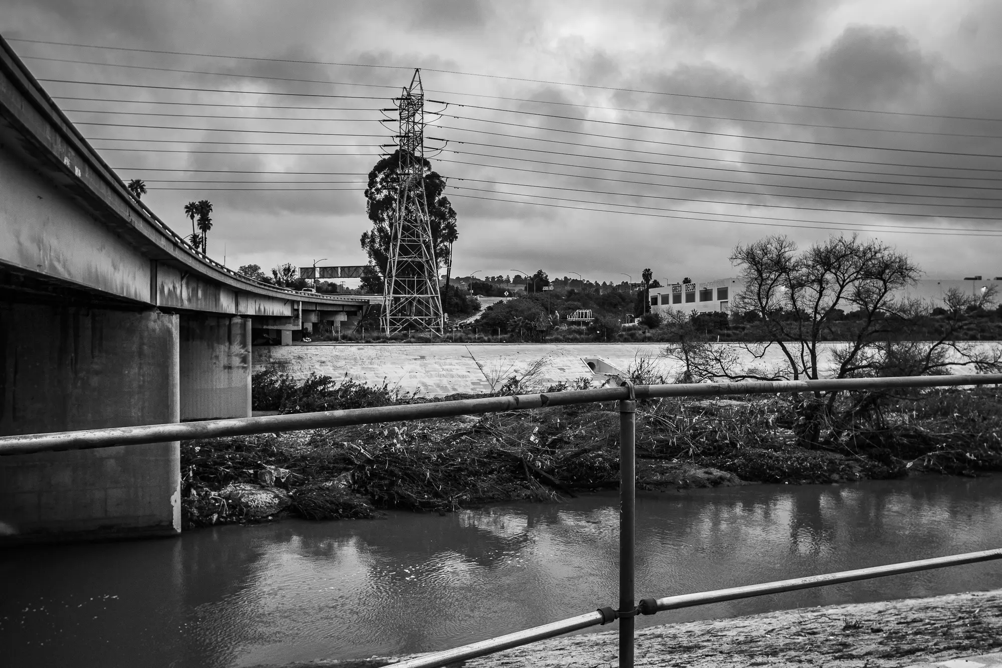 The LA River After a Storm in 2011